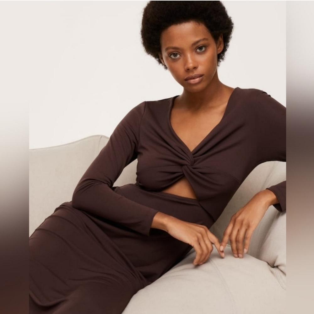 MANGO Cut-out dress - Picture 2 of 5